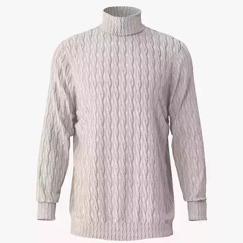 woven sweater 3D model