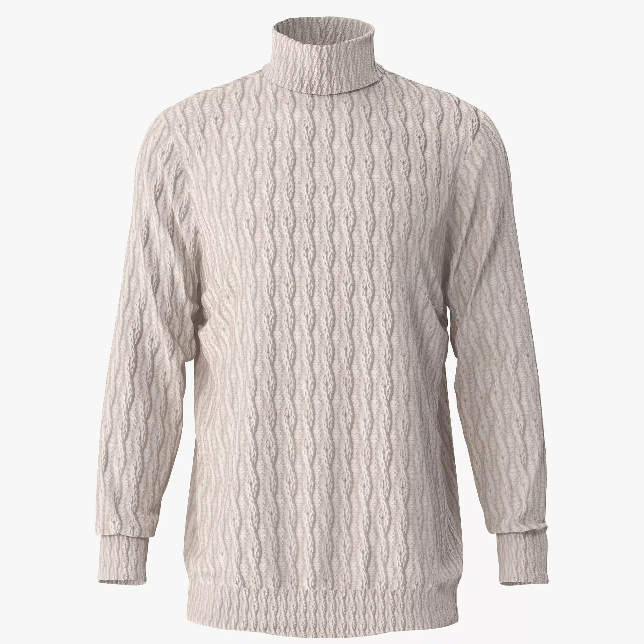 woven sweater 3D model