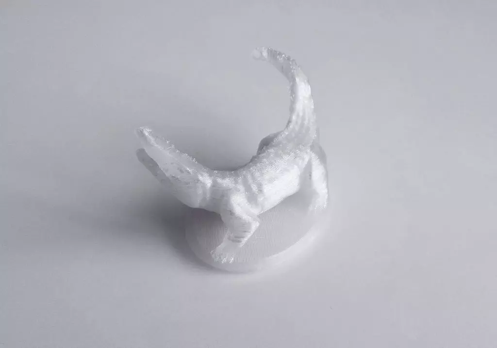 Crocodile alligator figurine Free 3D print model_0