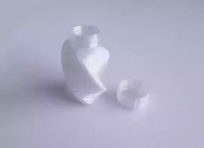 Bottle and Screw Cap 45 AB