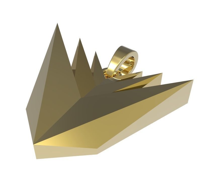 Verge XVG Pendant - CoinMarketCap - 3D model  3D print model_2