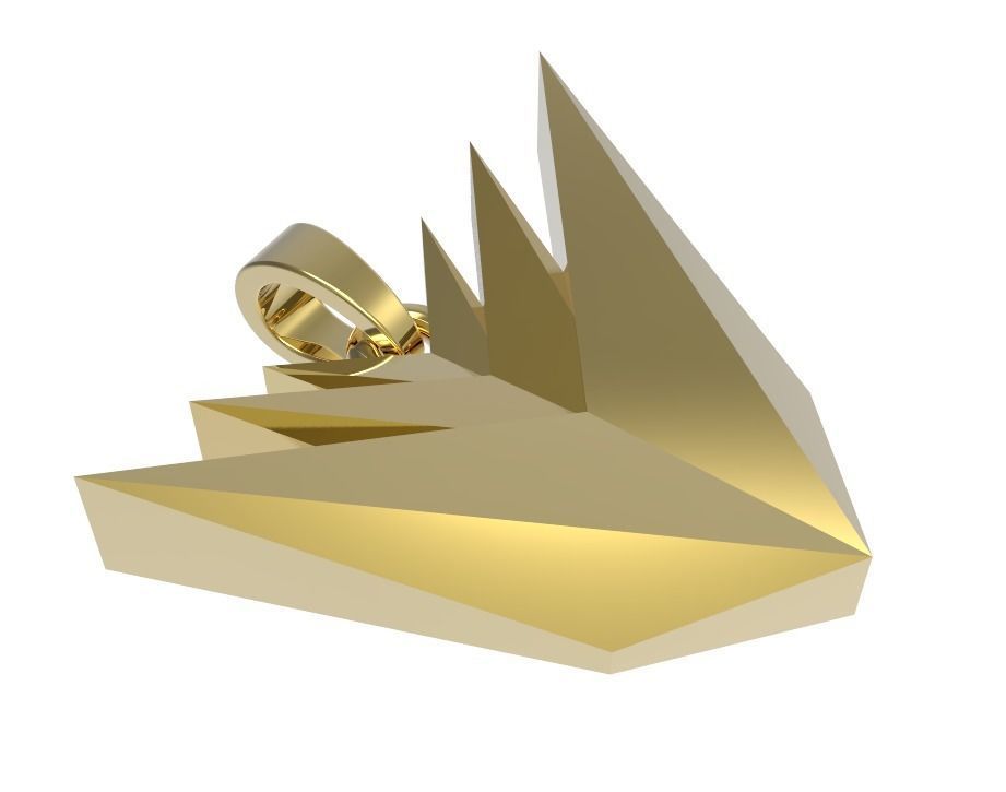 Verge XVG Pendant - CoinMarketCap - 3D model  3D print model_1