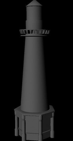 light house 3d Model Free 3D print model_2