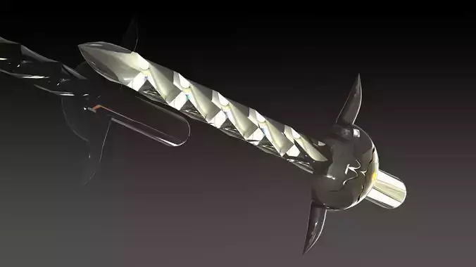 Sword Low-poly 3D model