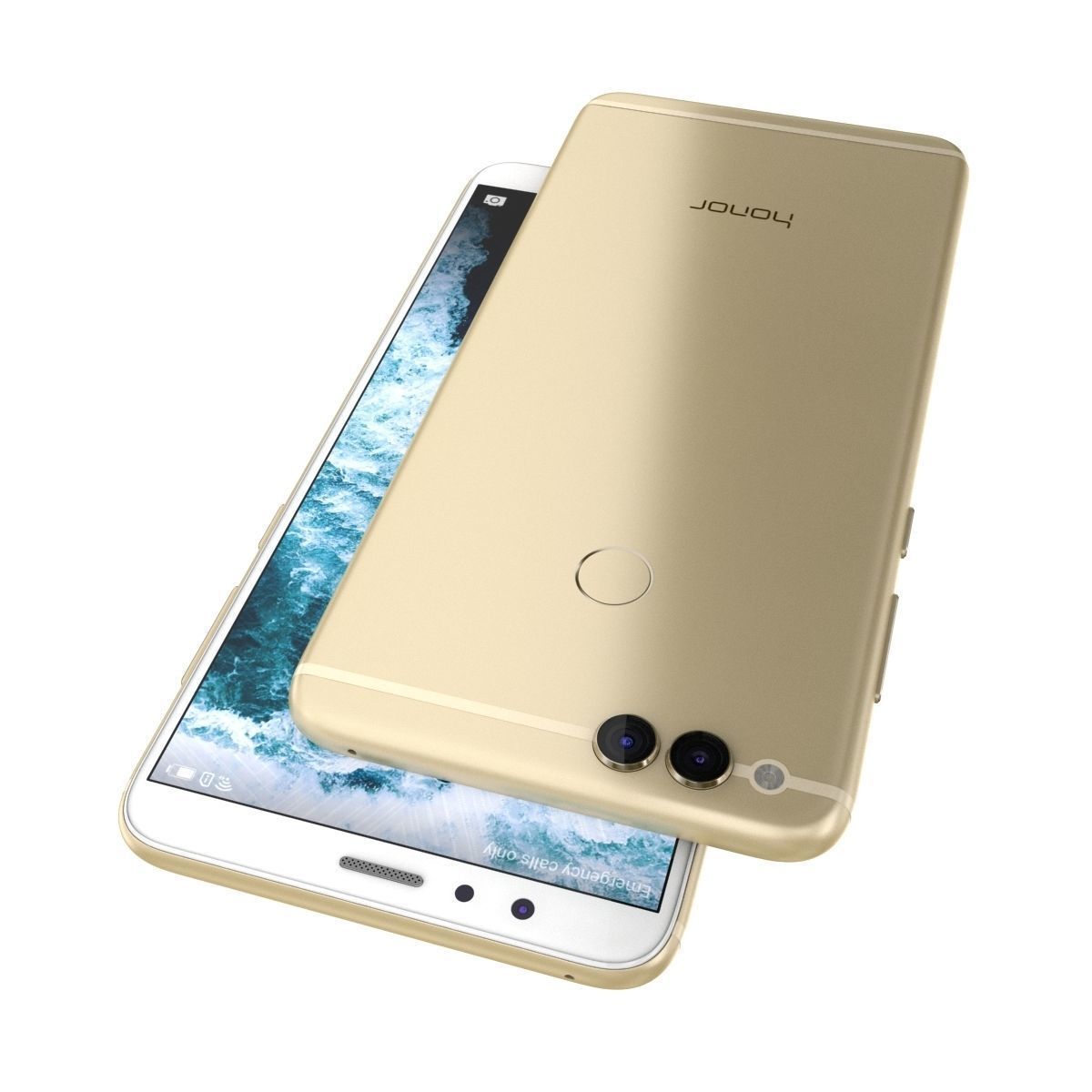 Huawei Honor 7X All Colors 3D model_14