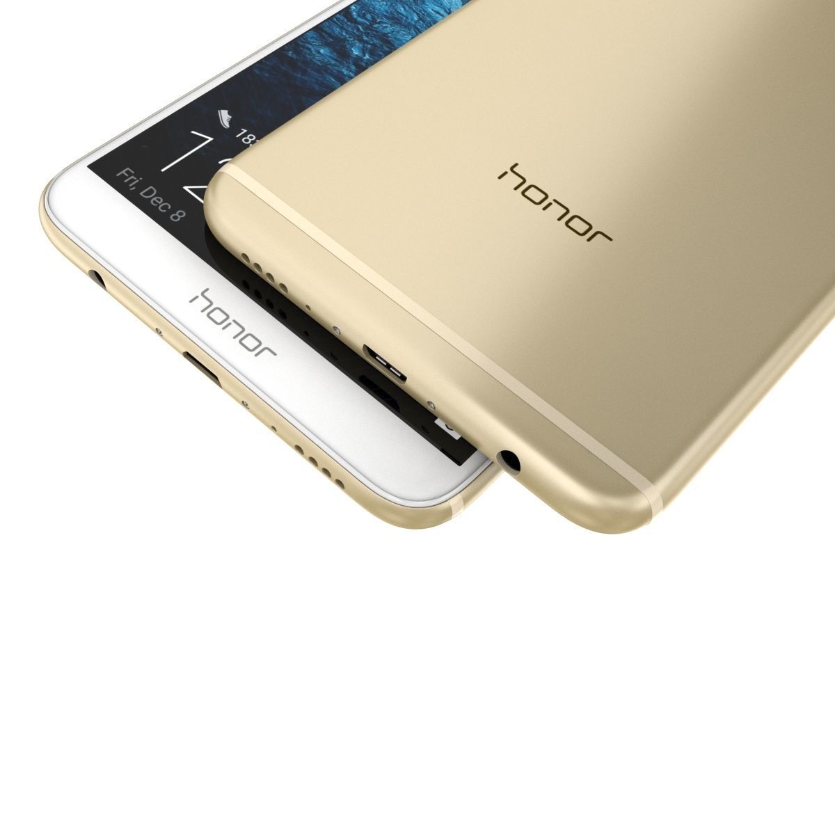 Huawei Honor 7X All Colors 3D model_19