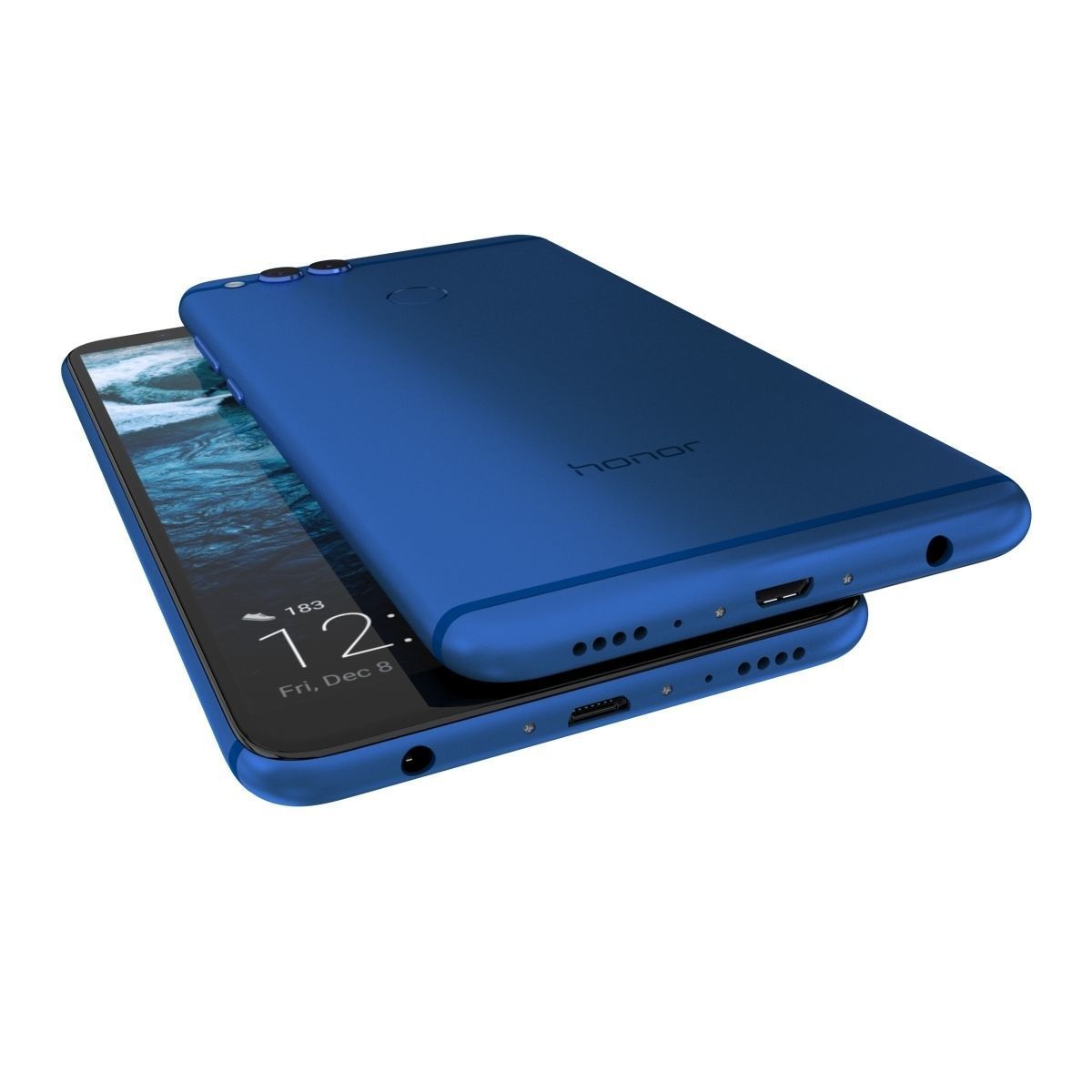 Huawei Honor 7X All Colors 3D model_10