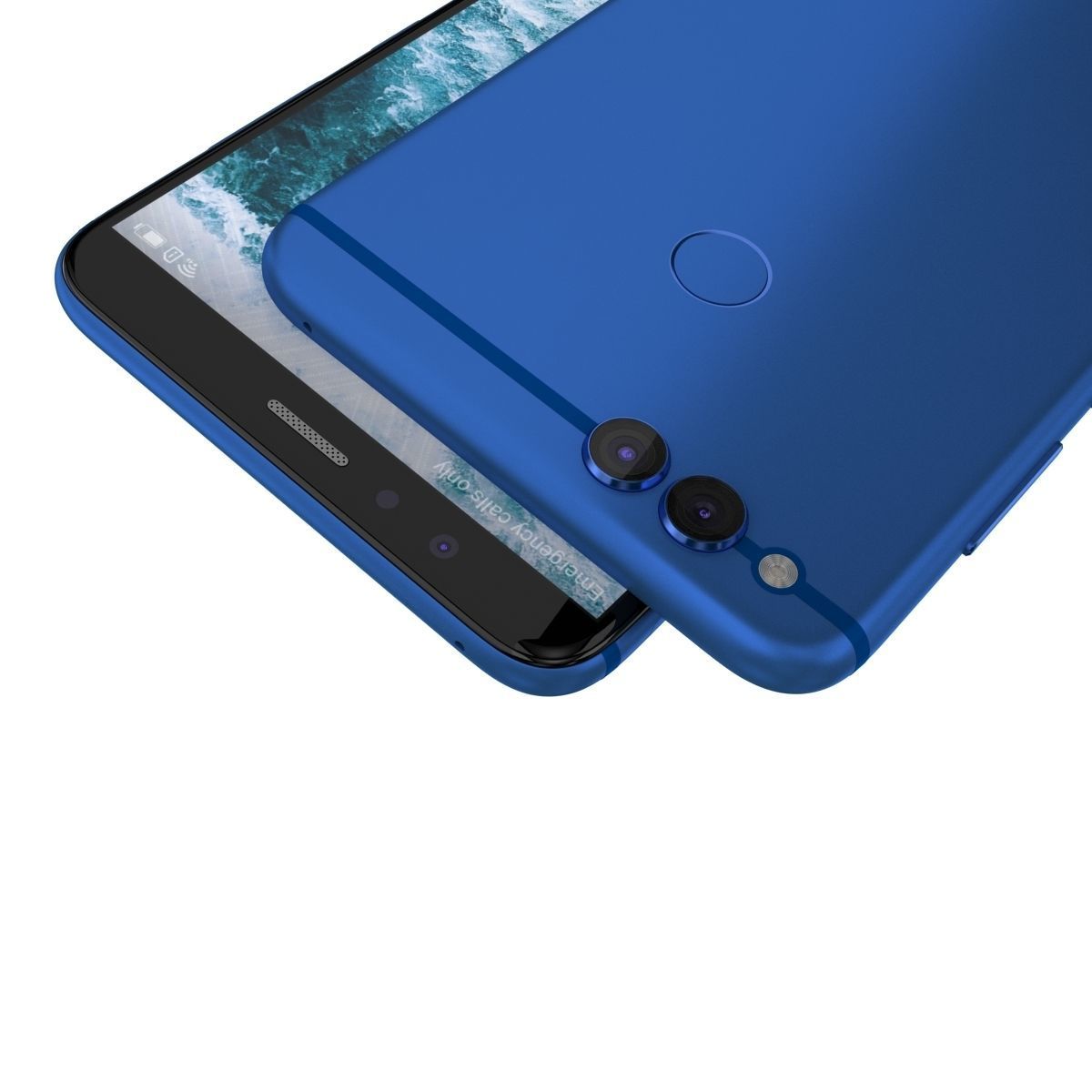 Huawei Honor 7X All Colors 3D model_4