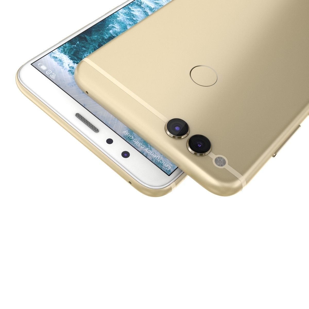 Huawei Honor 7X All Colors 3D model_17