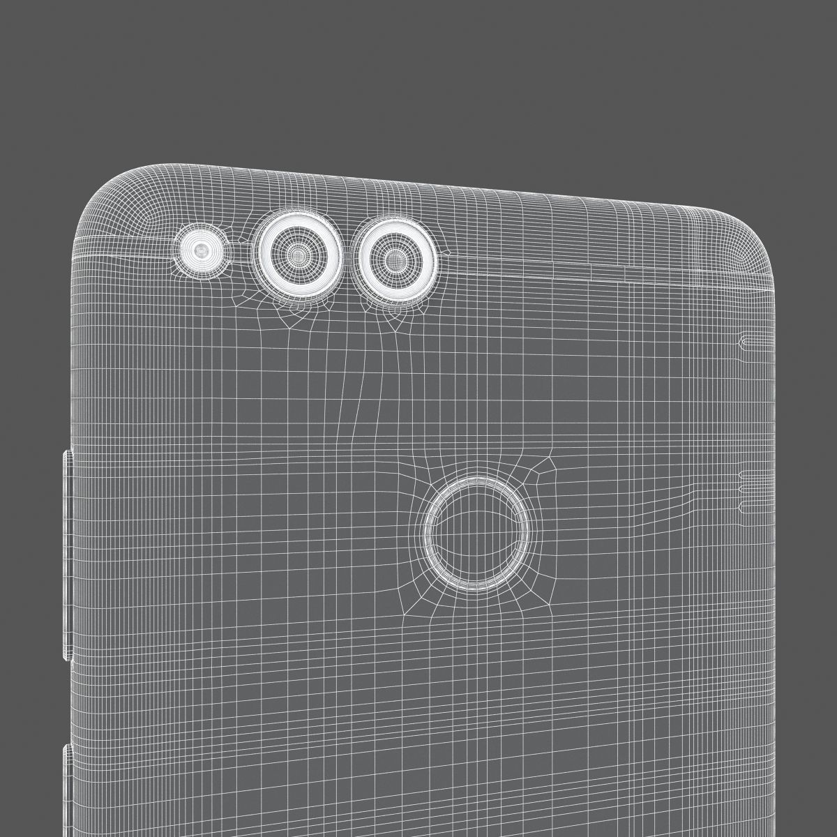 Huawei Honor 7X All Colors 3D model_50