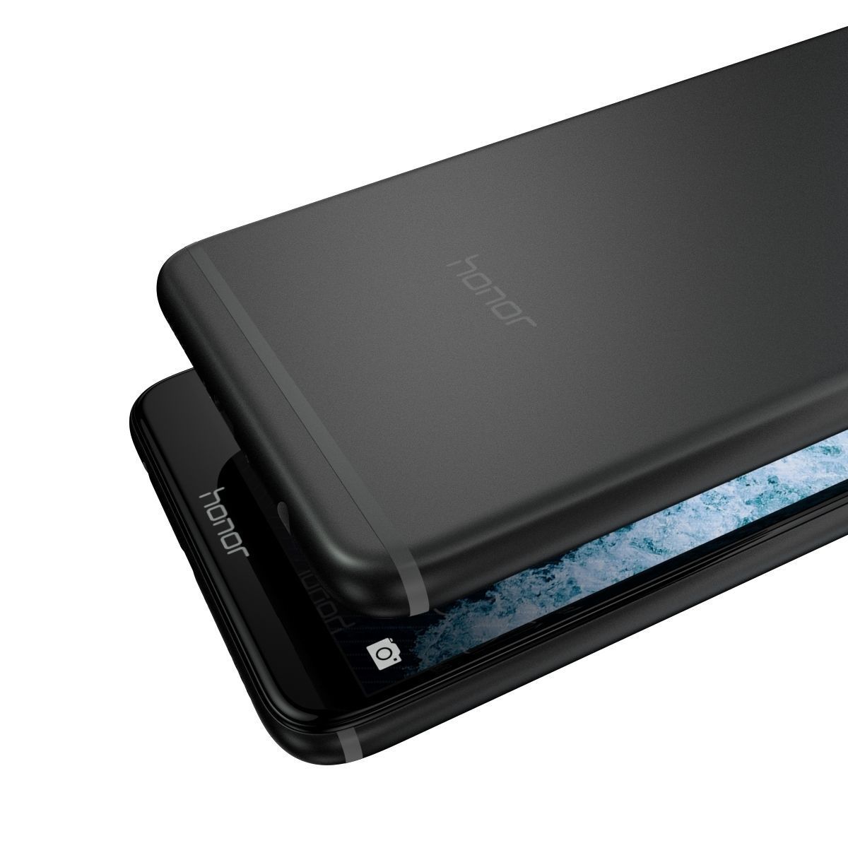 Huawei Honor 7X All Colors 3D model_40