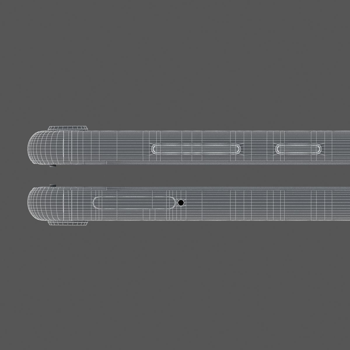 Huawei Honor 7X Red  3D model_17