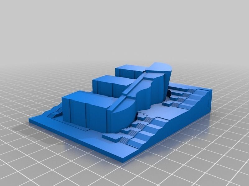 Faculty Building Free 3D print model_1