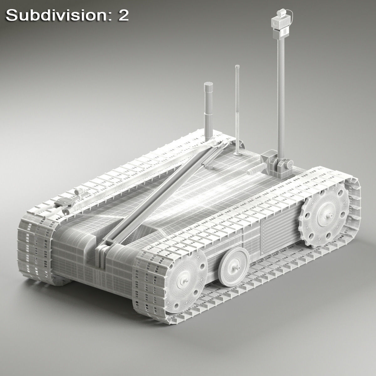 Talon Robot 3D model_11