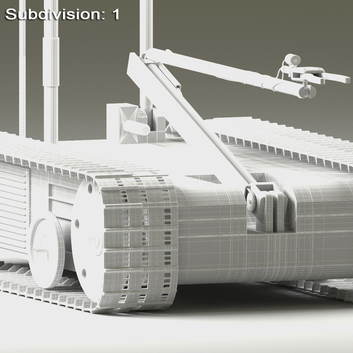 Talon Robot 3D model_16