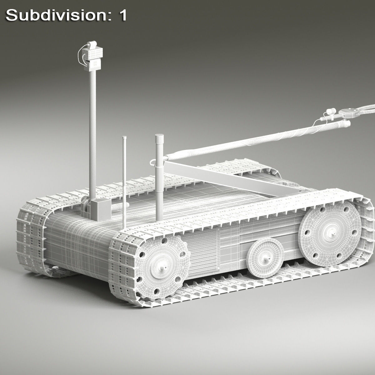 Talon Robot 3D model_13