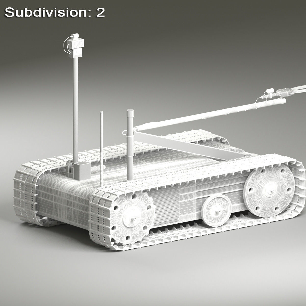 Talon Robot 3D model_14