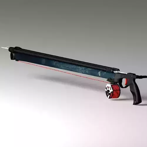 Speargun sniper rifle - sniper rifle 3D model