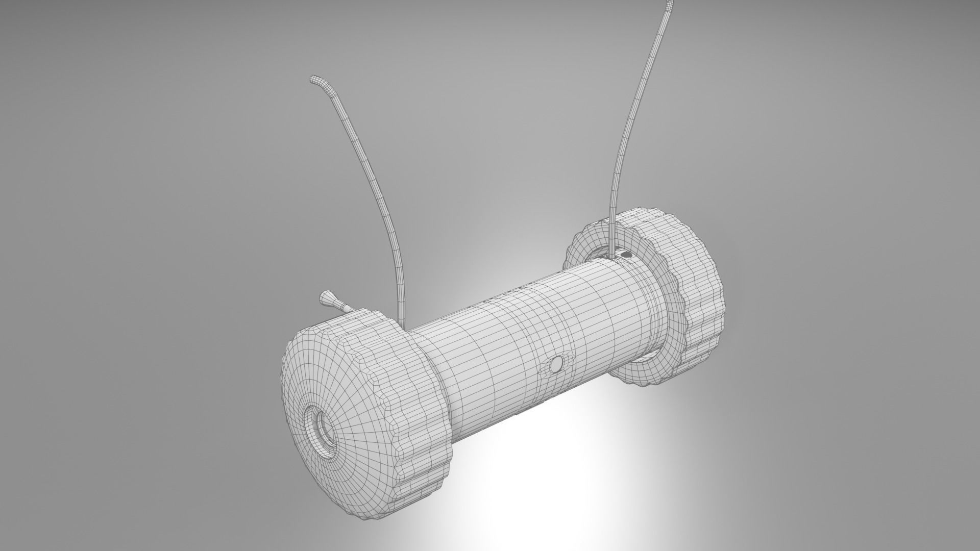 Recon Scout Robot - Drone 3D model_6