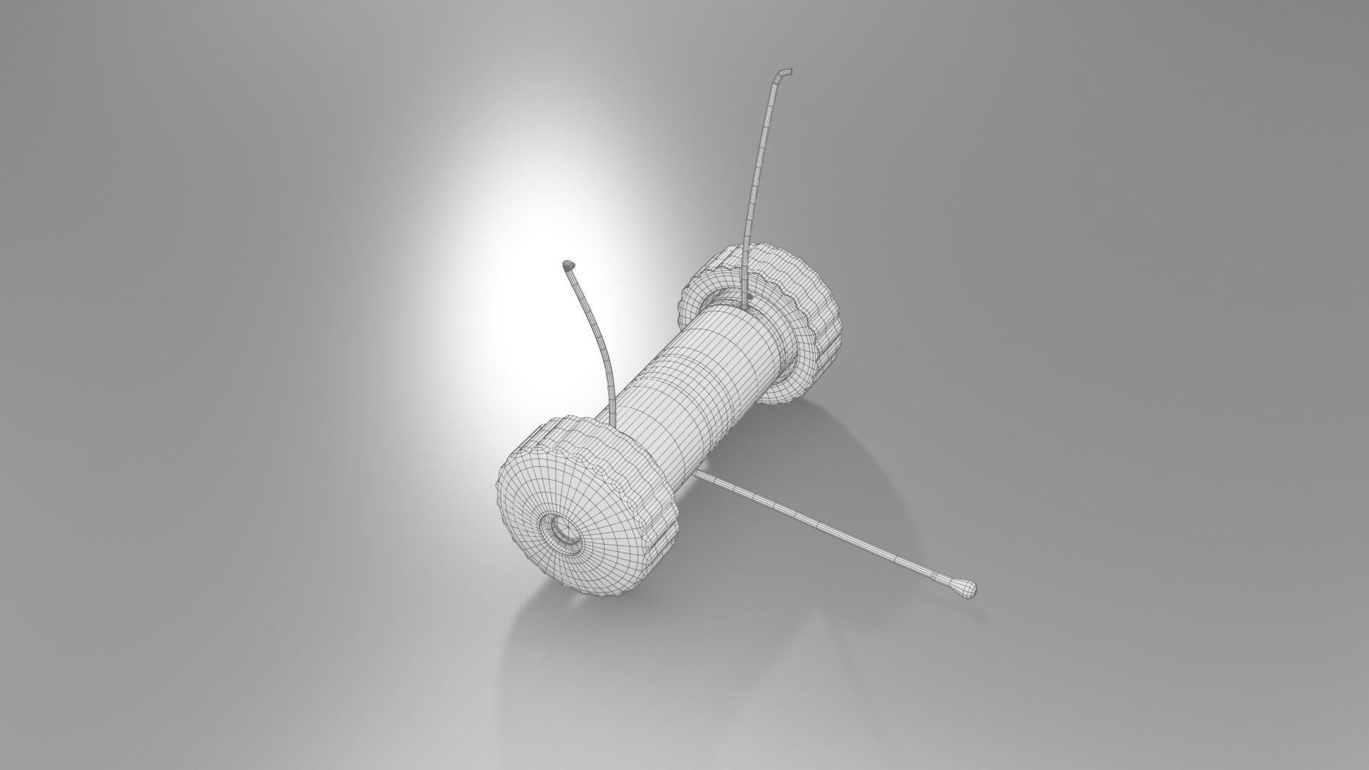 Recon Scout Robot - Drone 3D model_8