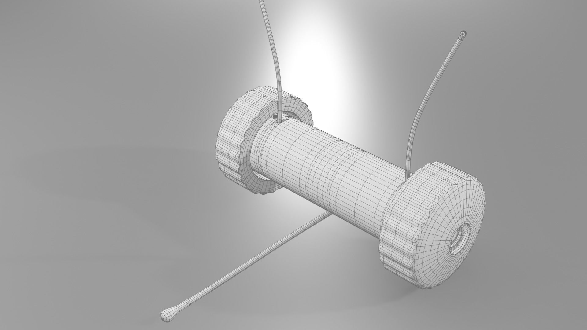 Recon Scout Robot - Drone 3D model_7