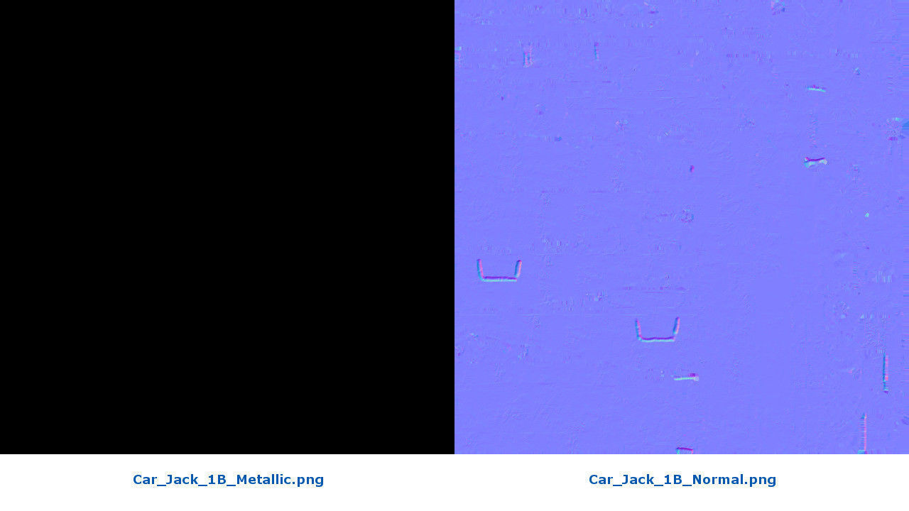 Car Jack 1B Low-poly 3D model_7