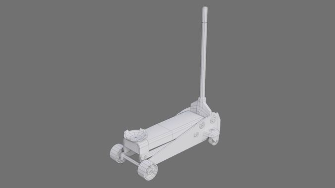 Car Jack 1B Low-poly 3D model 6