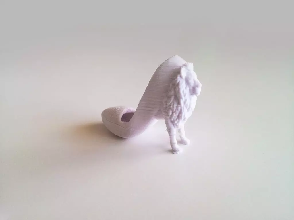 Lion High Heel Shoe Free 3D print model_0