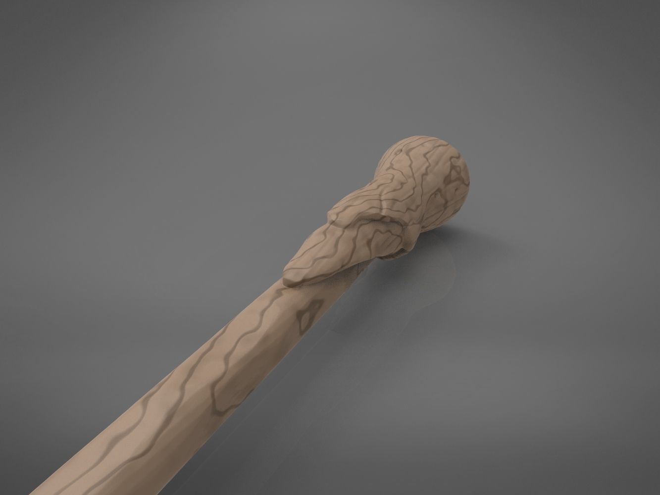 Ron Weasley wand - Harry Potter films 3D print model_17