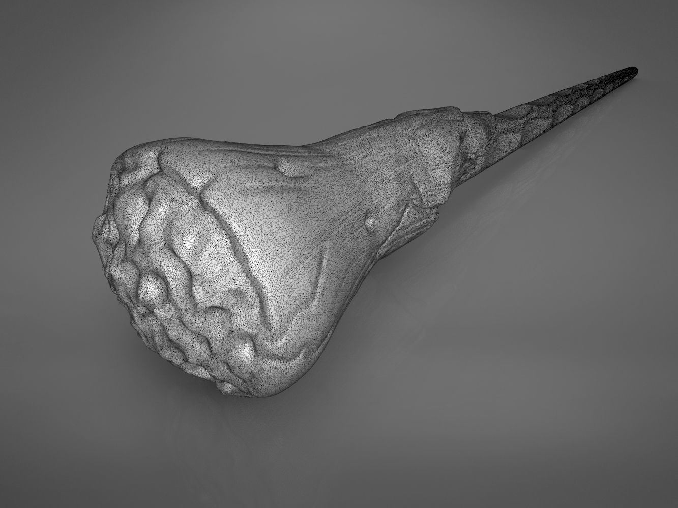 Ron Weasley wand - Harry Potter films 3D print model_10