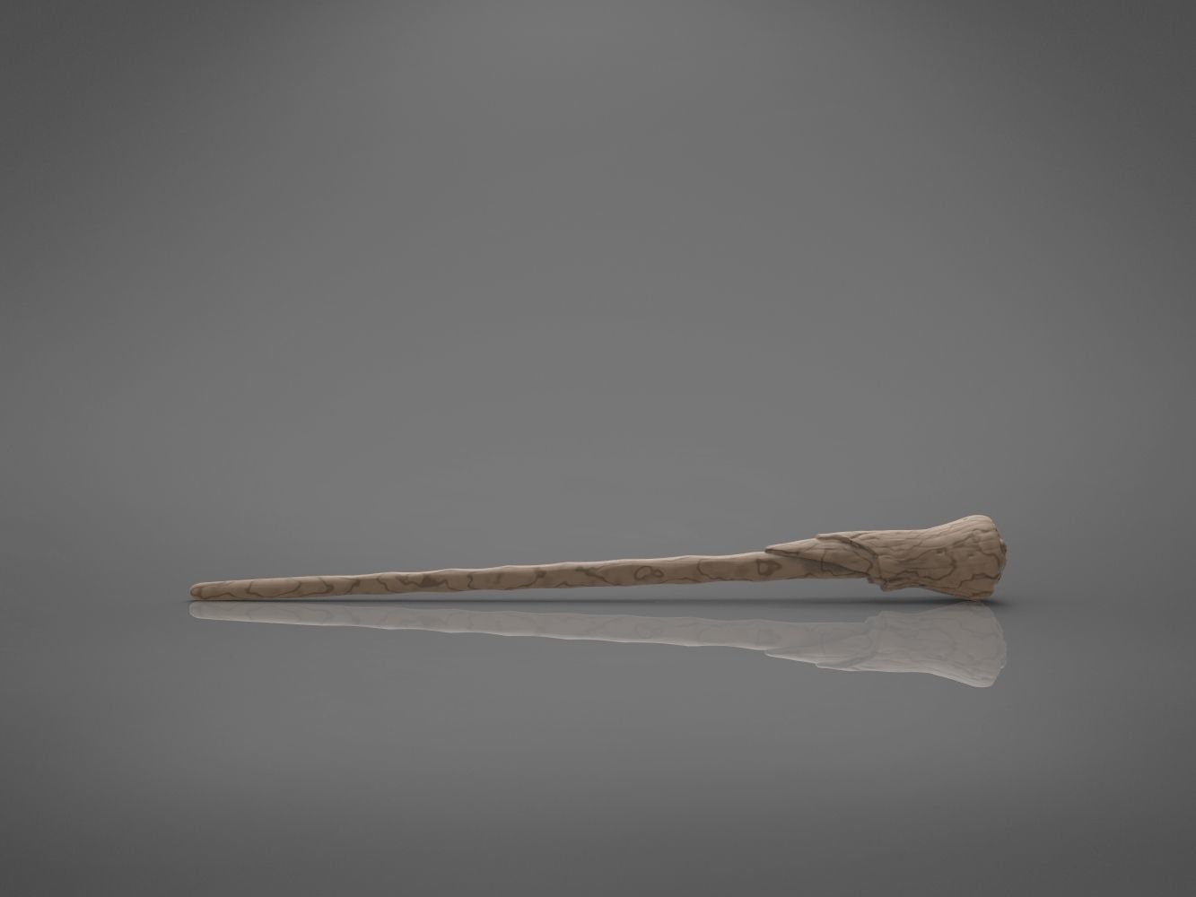 Ron Weasley wand - Harry Potter films 3D print model_5