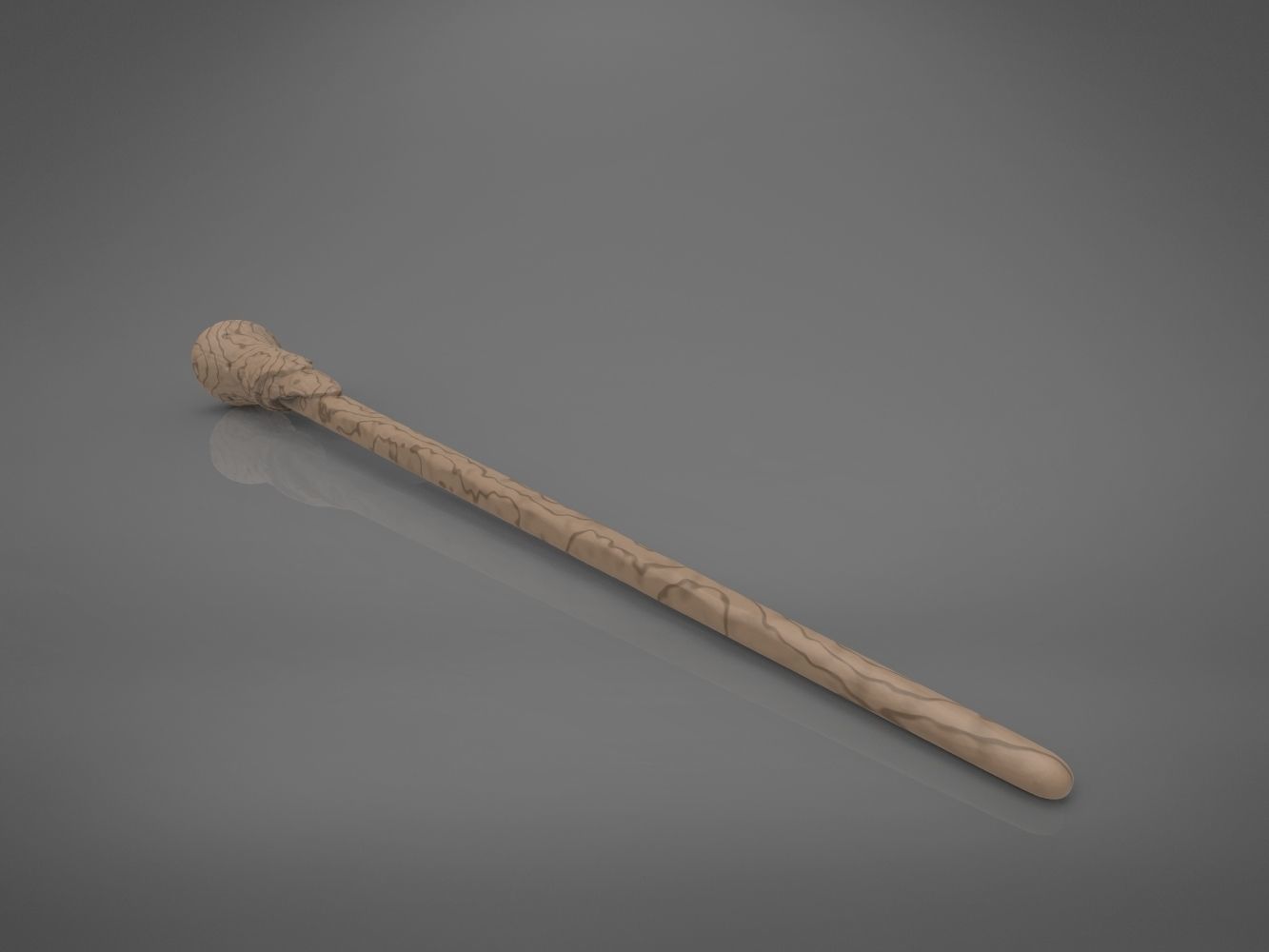 Ron Weasley wand - Harry Potter films 3D print model_2