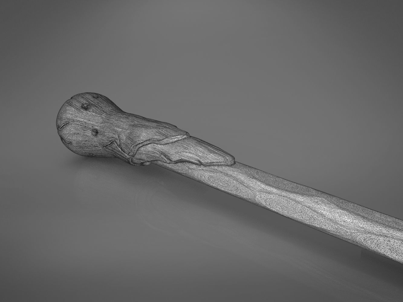Ron Weasley wand - Harry Potter films 3D print model_20