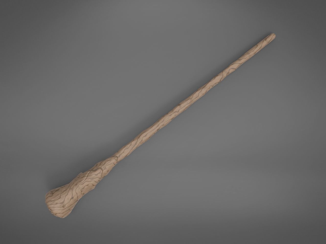 Ron Weasley wand - Harry Potter films 3D print model_6