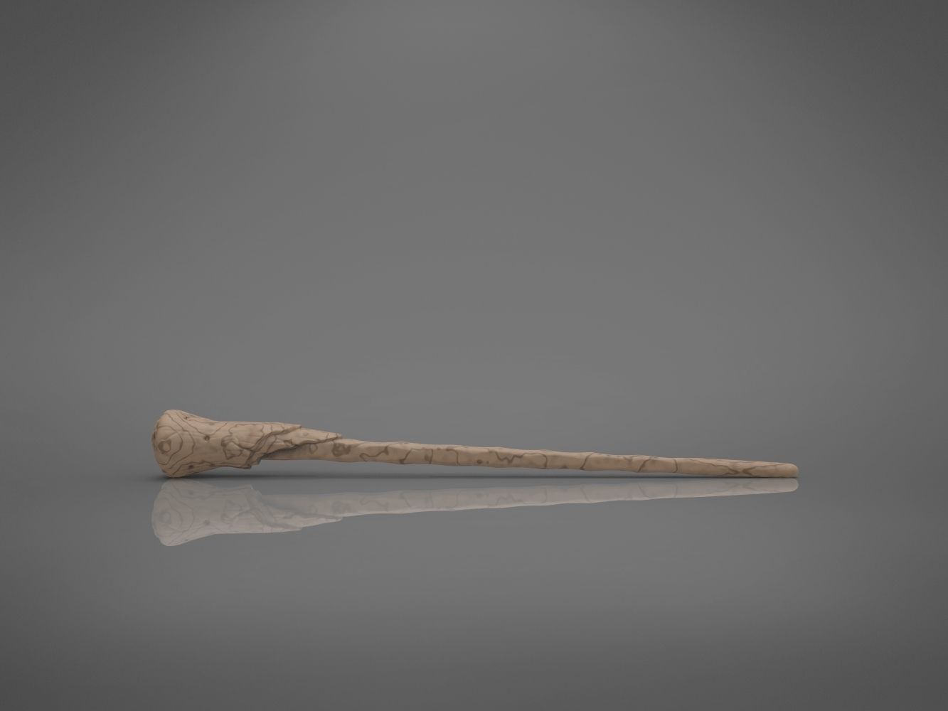 Ron Weasley wand - Harry Potter films 3D print model_4