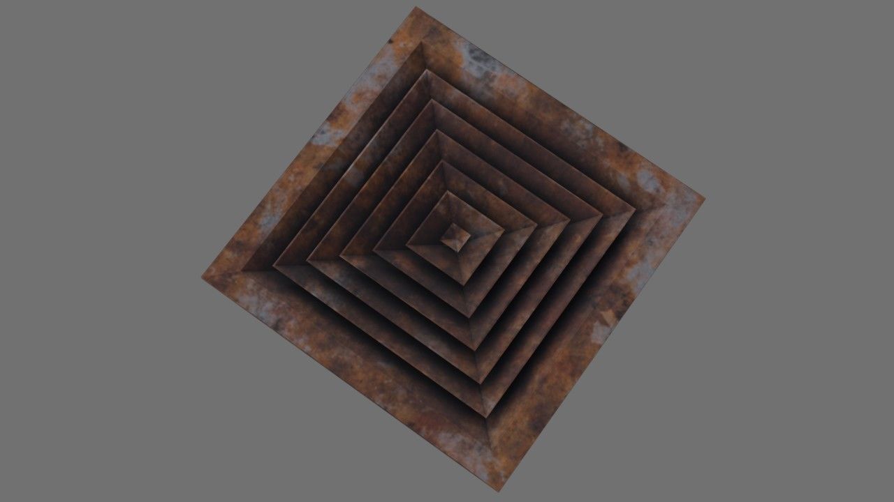 Air Vent 3B Low-poly 3D model_2