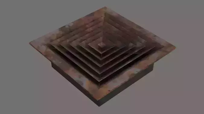 Air Vent 3B Low-poly 3D model