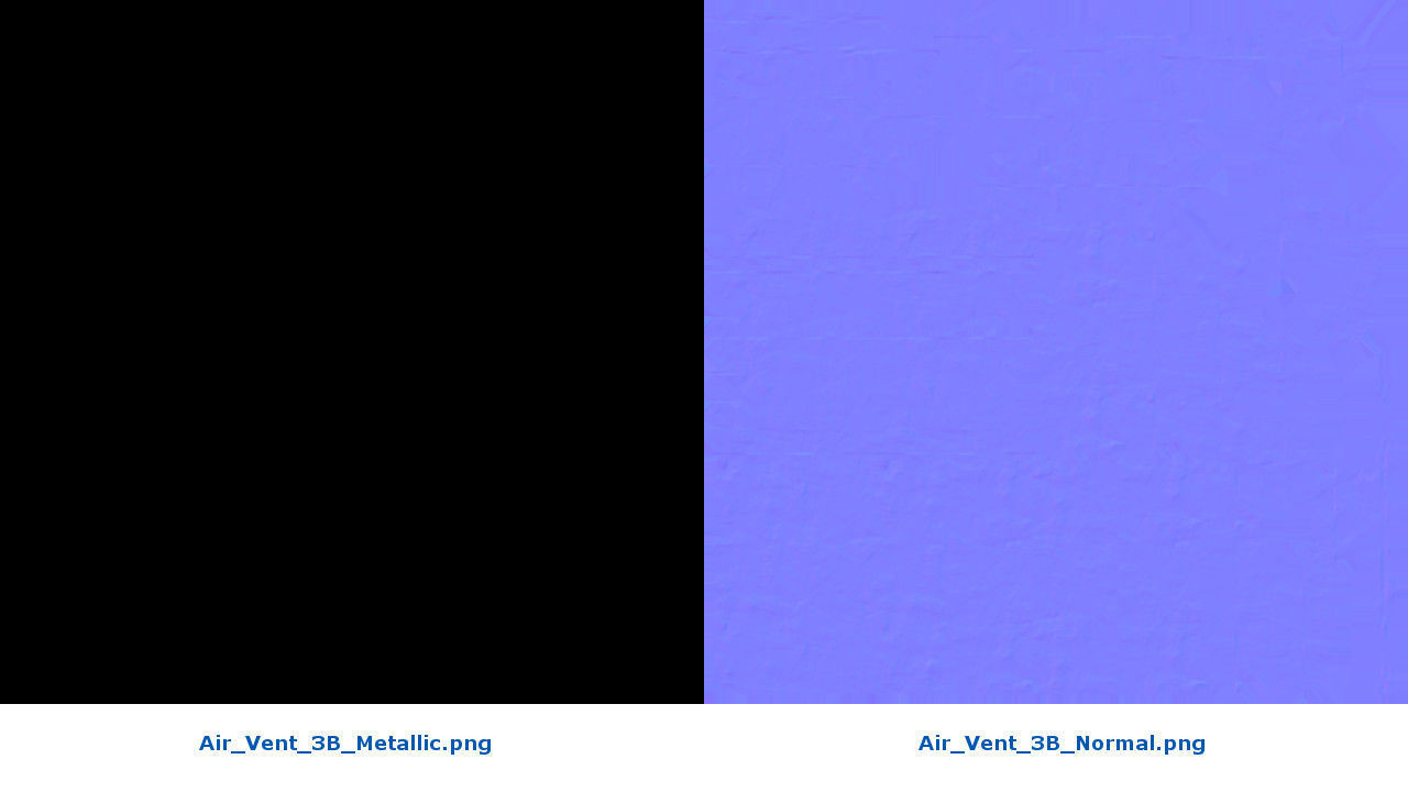 Air Vent 3B Low-poly 3D model_7