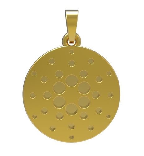 Cardano ADA Pendant - CoinMarketCap - 3D model 3D print model 3D print model