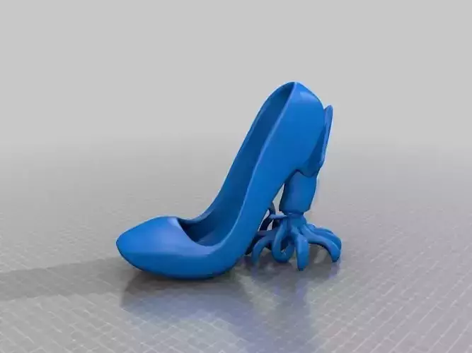 Cuttlefish High Heel Shoe