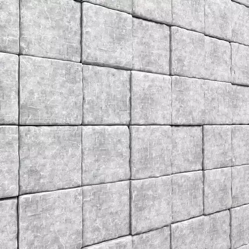 Stone panel title 3D model