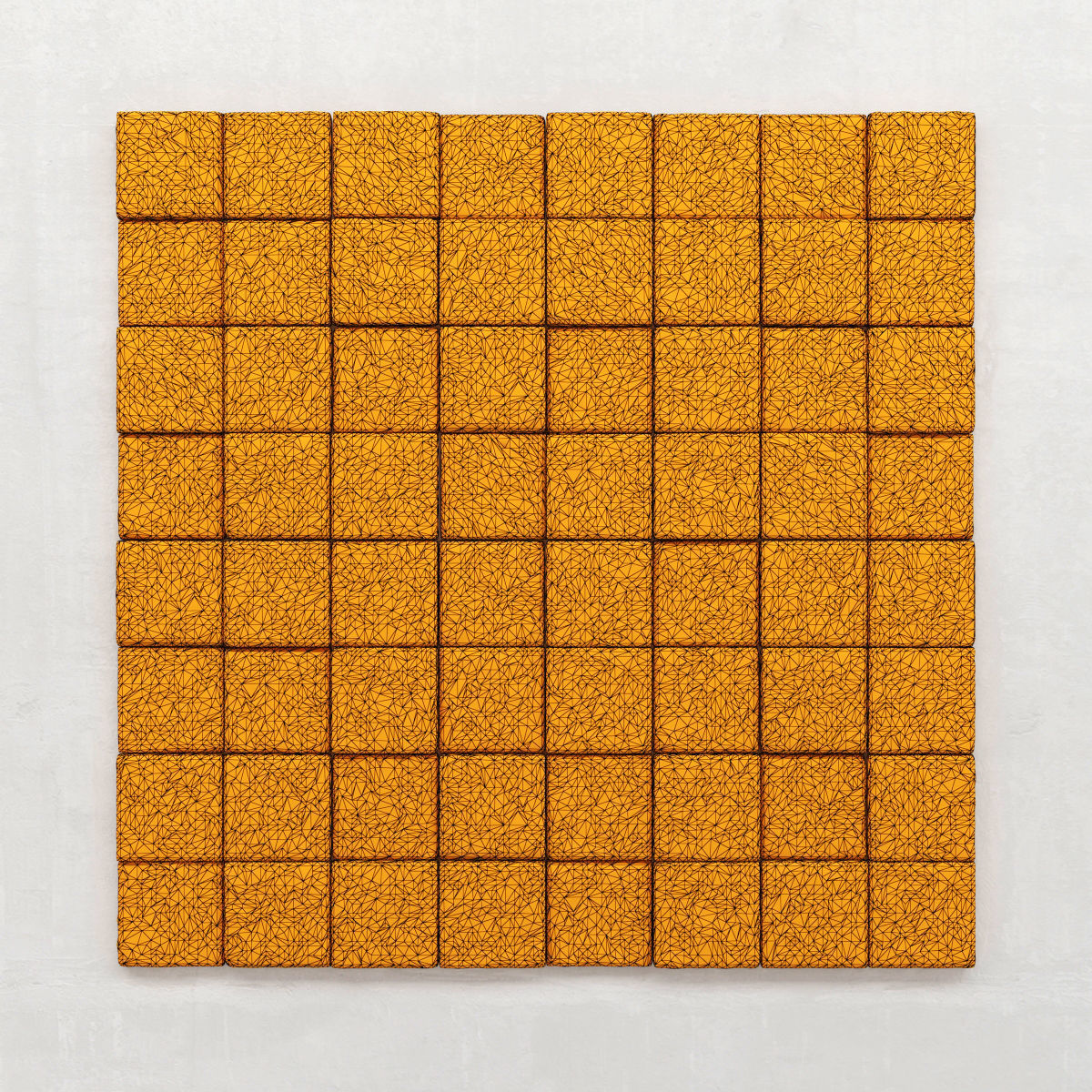 Stone panel title 3D model_4