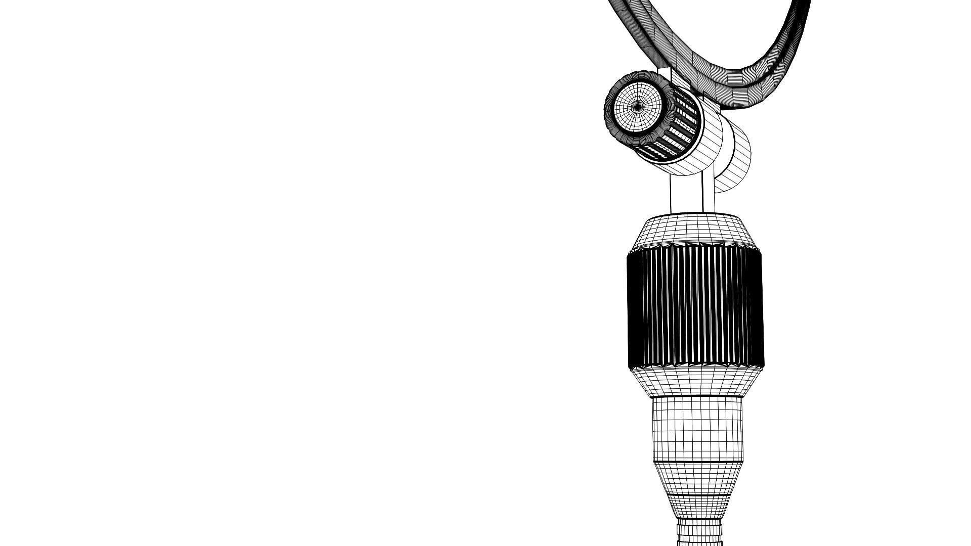 Pop filter - rigged  3D model_15