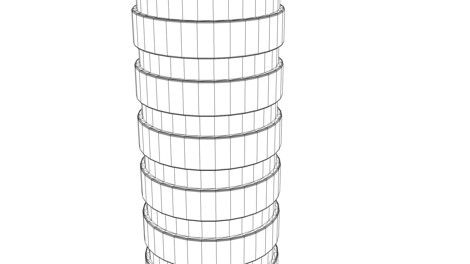 Pop filter - rigged  3D model_17