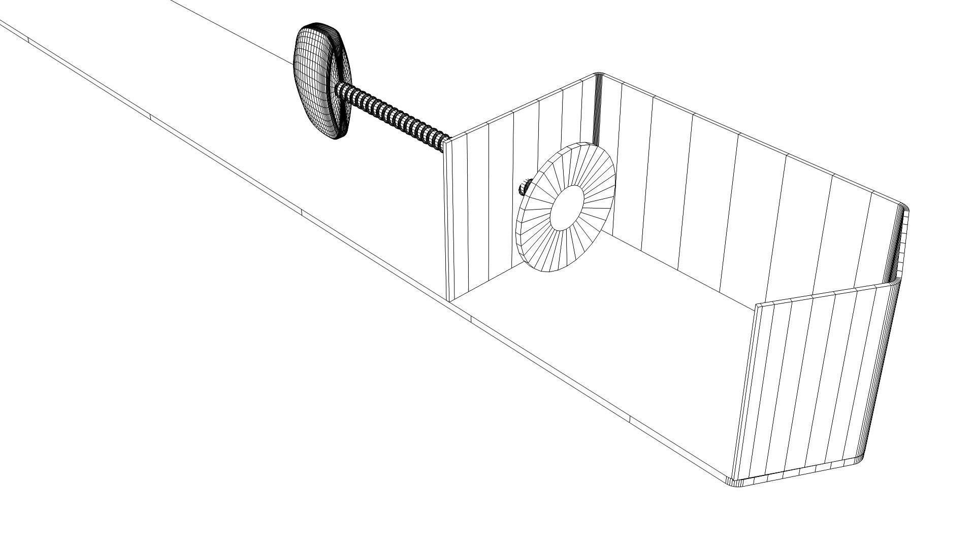Pop filter - rigged  3D model_16