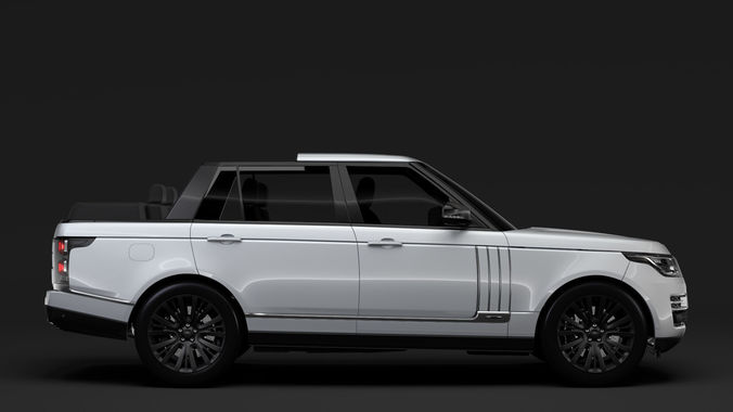 Range Rover SV Autobiography Landaulet L405 2018 3D model