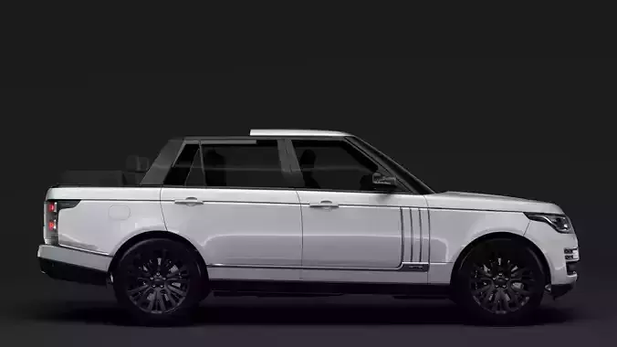 Range Rover SV Autobiography Landaulet L405 2018 3D model
