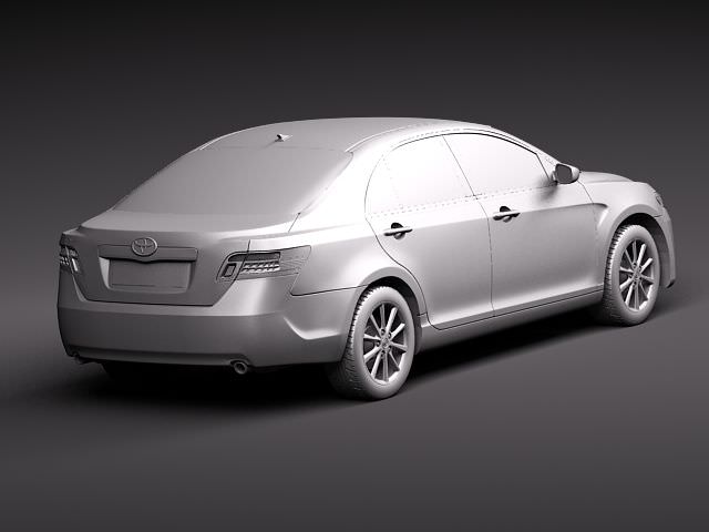 Toyota Camry 2008-2010 3D model_11