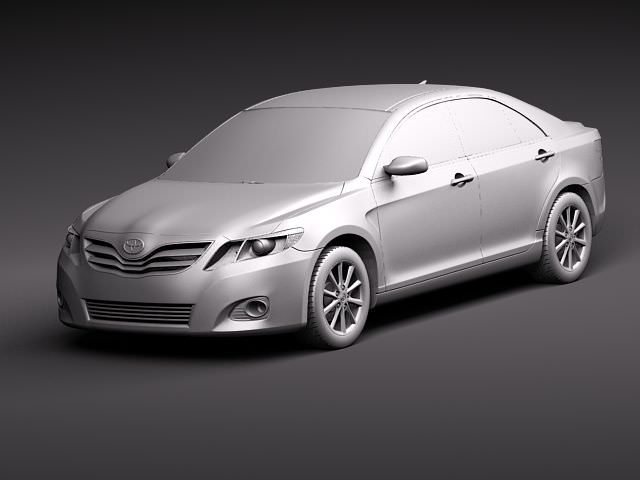Toyota Camry 2008-2010 3D model_8