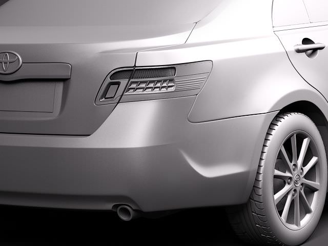 Toyota Camry 2008-2010 3D model_10